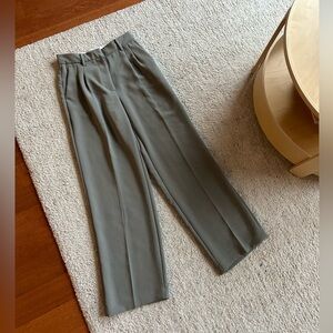Aritzia Effortless Pants in sage. Worn just a very few times. Size 4.